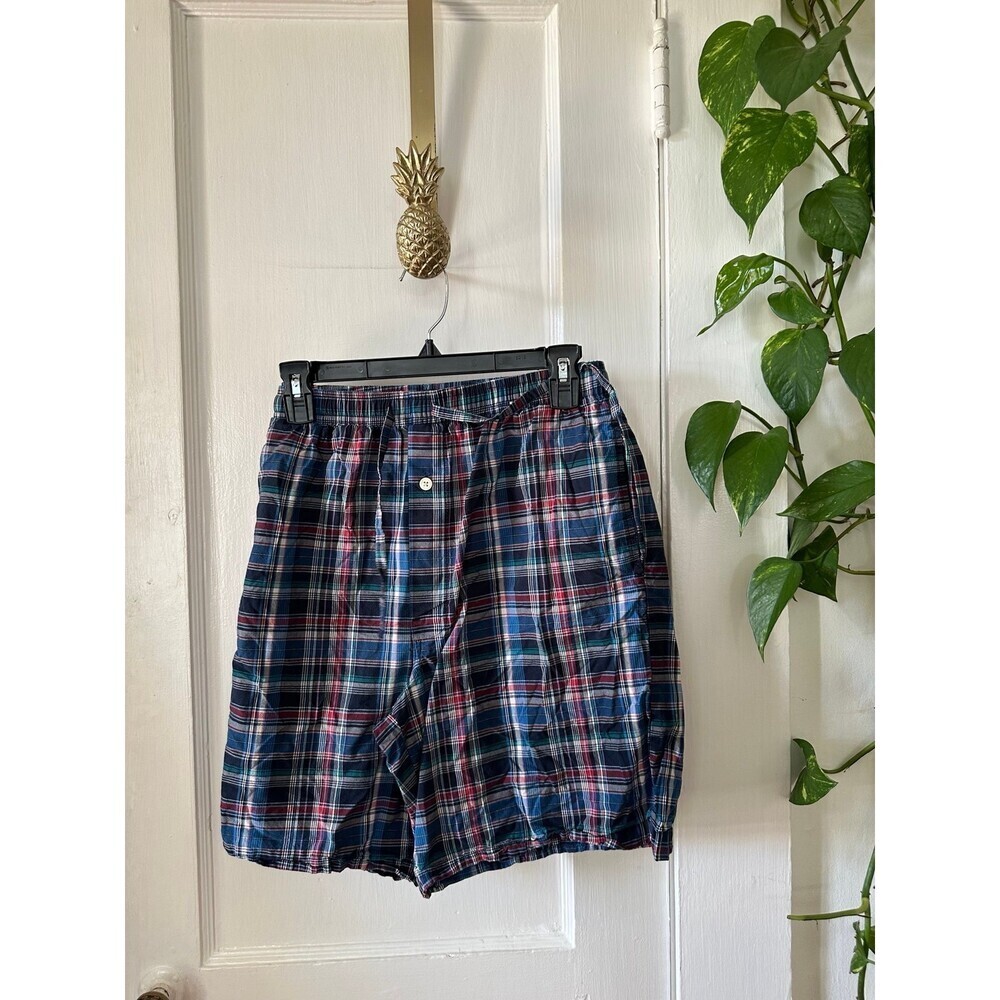 Men’s size Medium plaid boxer shorts